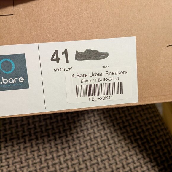 NWT black barefoot shoes - Picture 2 of 2